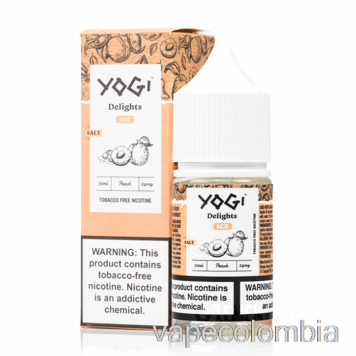 Vape Recargable Sales De Hielo De Durazno - Delicias Yogi - 30ml 24mg